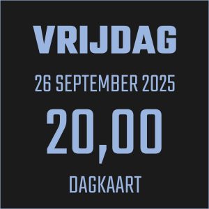 Vrijdag - 26 september 2025