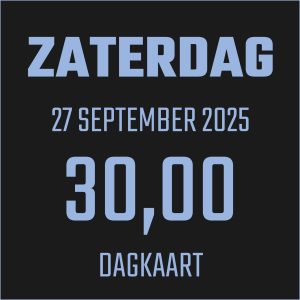 Zaterdag - 27 september 2025