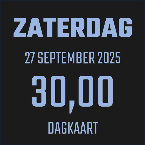 Zaterdag - 27 september 2025